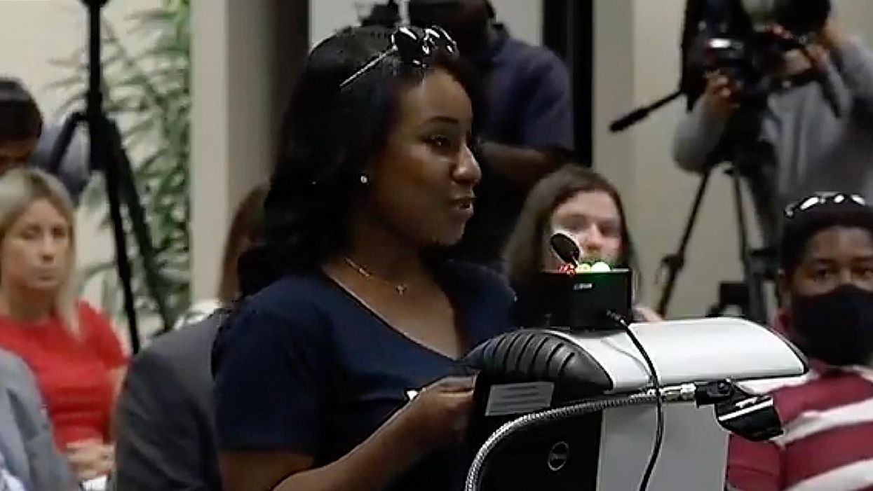 Black mom confronts Florida Board of Ed. over 'racist' critical race theory: 'Not teaching the truth, unless you believe that whites are better than blacks'