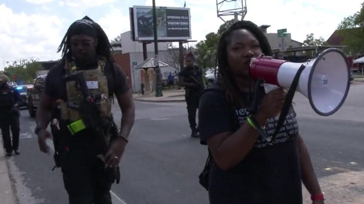 'Black people are locked out from employment': Black rights groups in Austin march for 2A and against illegal immigration