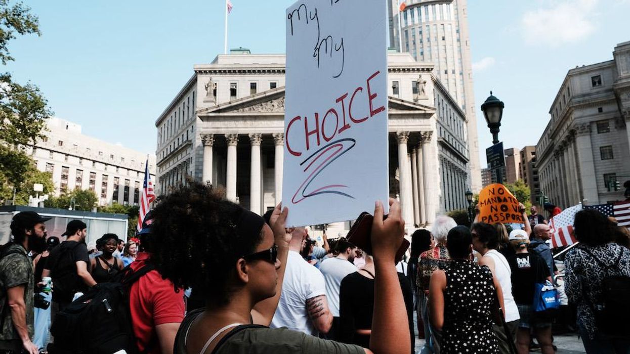 Black support for Biden takes big-time hit after vaccine mandate announcement