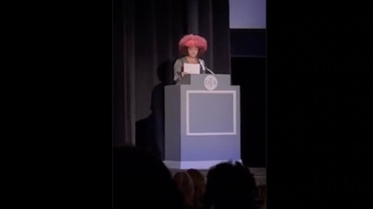 'Black supremacist' posts video of herself speaking at her father's funeral — and blasting him as a 'racist, misogynistic, xenophobic, Trump-loving, cis straight white man'