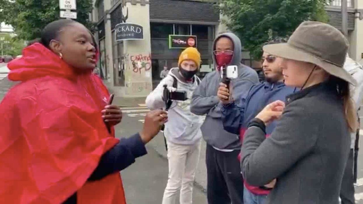 Black woman leaves white woman speechless, explains why she won't vote for Joe Biden