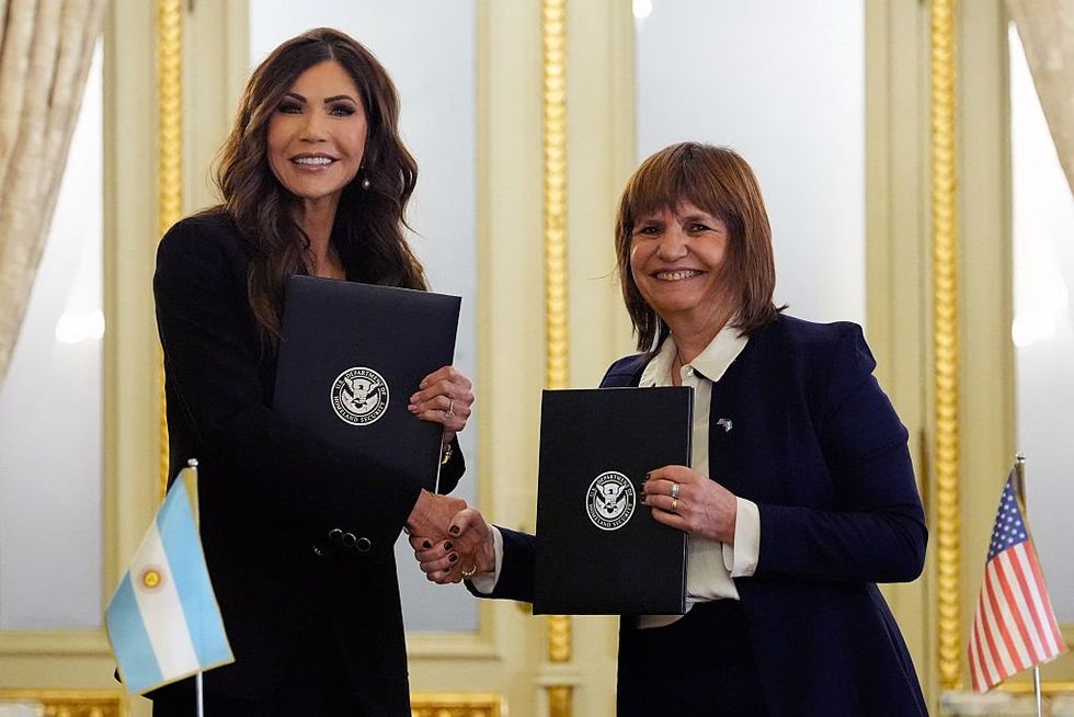 Blaze Media's Julio Rosas reports from Argentina as Noem meets with leaders