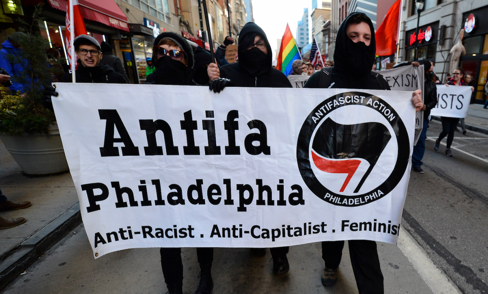 Blaze News original: Remember when gaslighting elitists called Antifa a myth? Here's a reminder that Antifa is all too real.