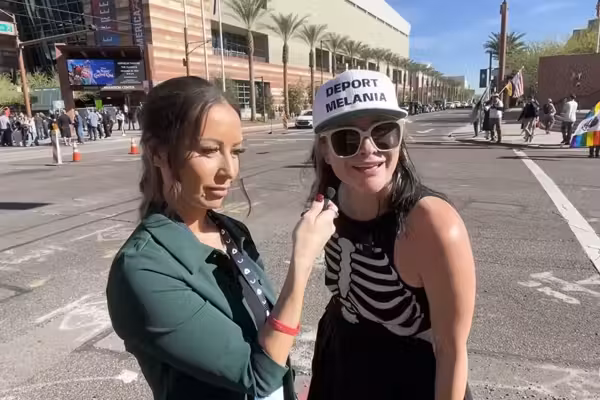 BlazeTV host Sara Gonzales catches woke radicals spewing nonsense outside AmFest