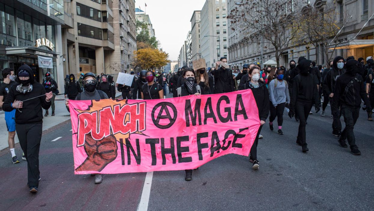 BLM counter-protester who attacked Trump supporters at Million MAGA March reportedly ID'd as journalism student