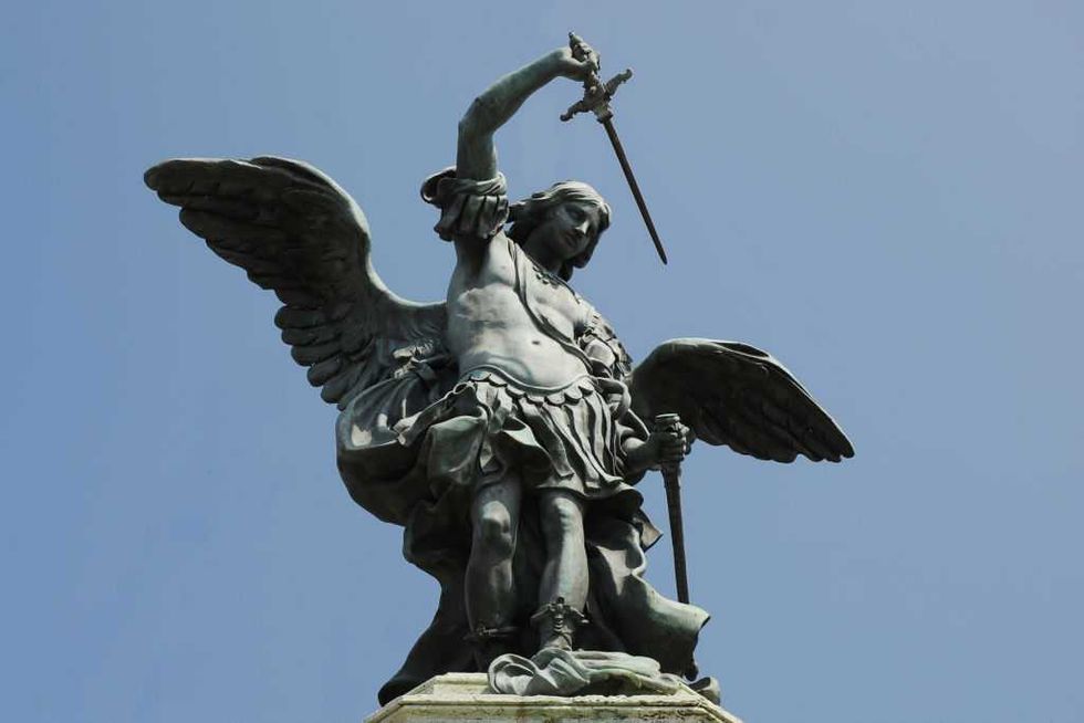 Blue-state city battles ACLU to install archangel Michael statue honoring police