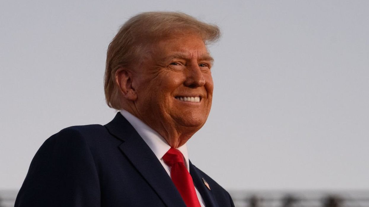 Blue-state resident projects 'Trump 2024' image on town water tower, giving local leaders fits