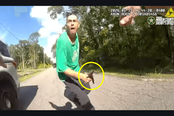 Bodycam video: Thug ambushes, repeatedly stabs Florida deputy. Sheriff's office reveals what ultimately saved deputy's life.