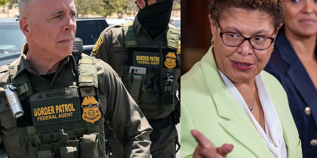 Border Patrol chief has defiant message for Mayor Karen Bass after she claims to have stopped ICE raid in Los Angeles Border Patrol chief has defiant message for Mayor Karen Bass after she claims to have stopped ICE raid in Los Angeles
