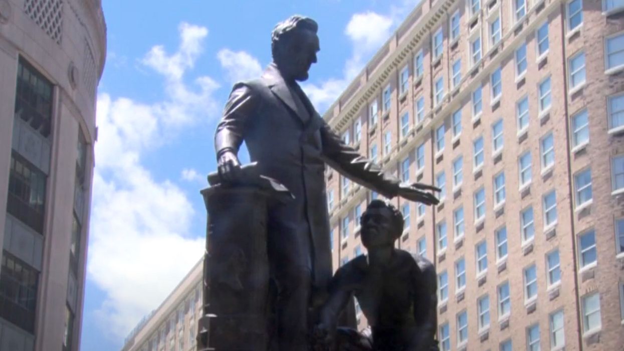 Boston Art Commission votes unanimously to remove statue of Abraham Lincoln with emancipated slave