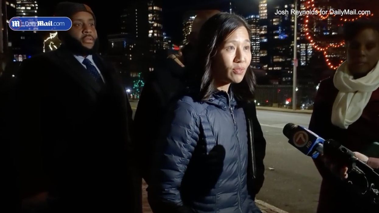 Boston Mayor Wu shows up to 'Electeds of Color' holiday party for non-whites in city-owned building, backs segregated shindig