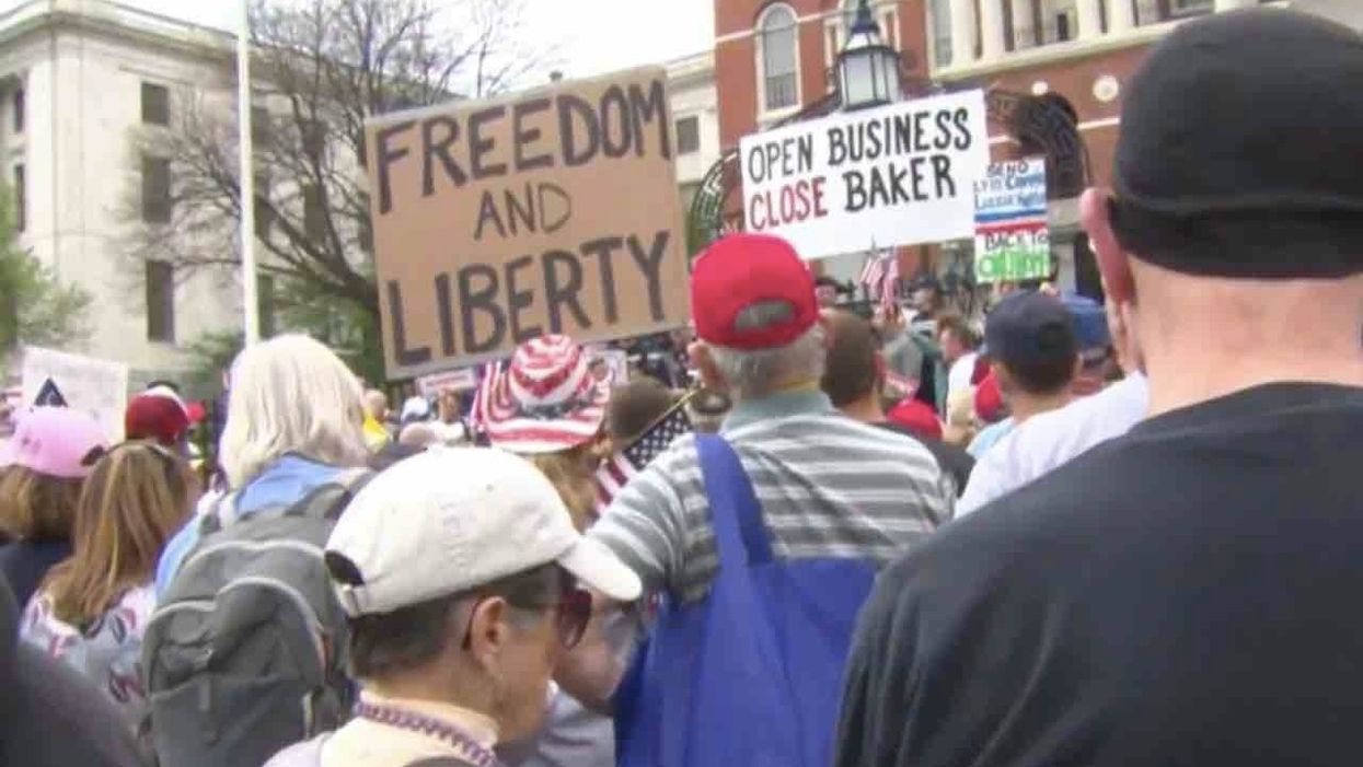 Boston shutdown protesters to governor, mayor: 'We’re tired of you acting like wanna-be dictators.'