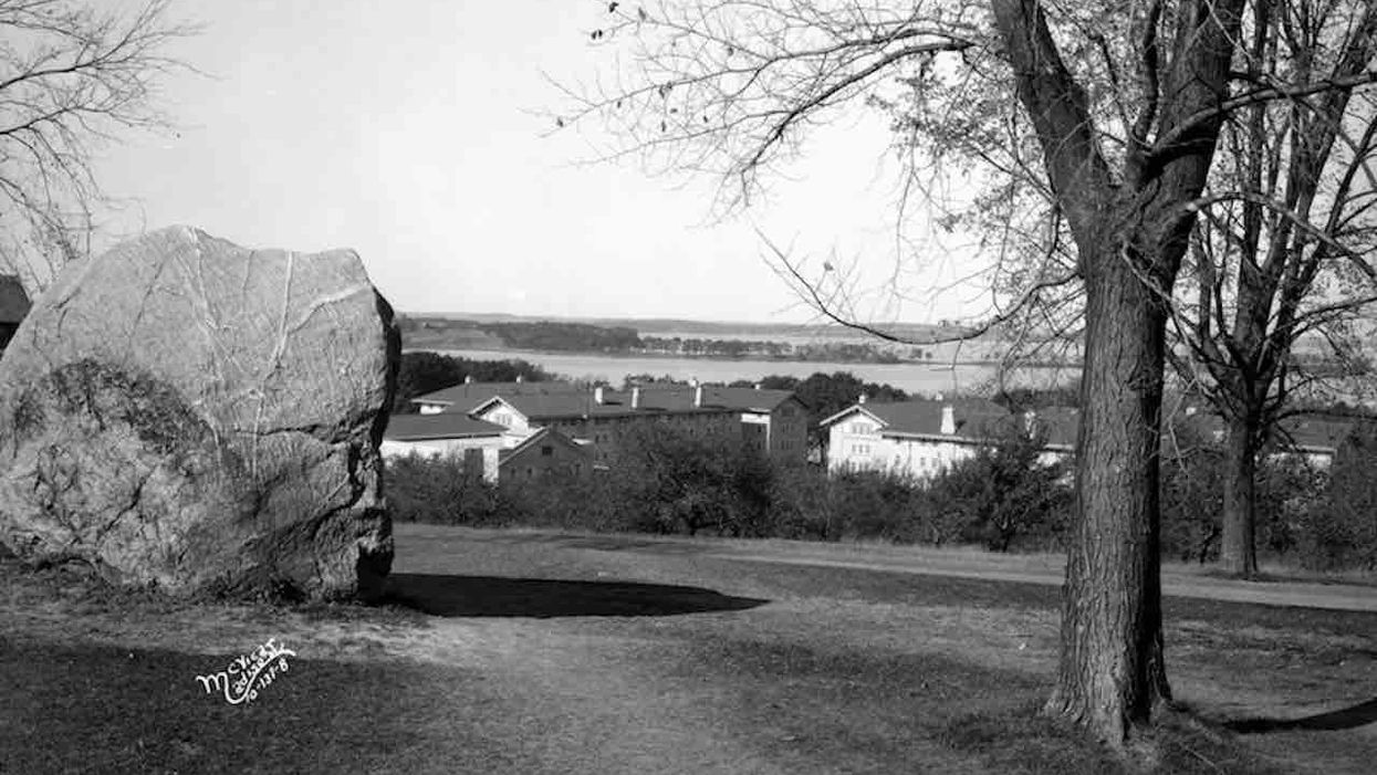 Boulder at major college got called racist name in 1925 newspaper story — and black students this summer called for its removal. That plan is underway.