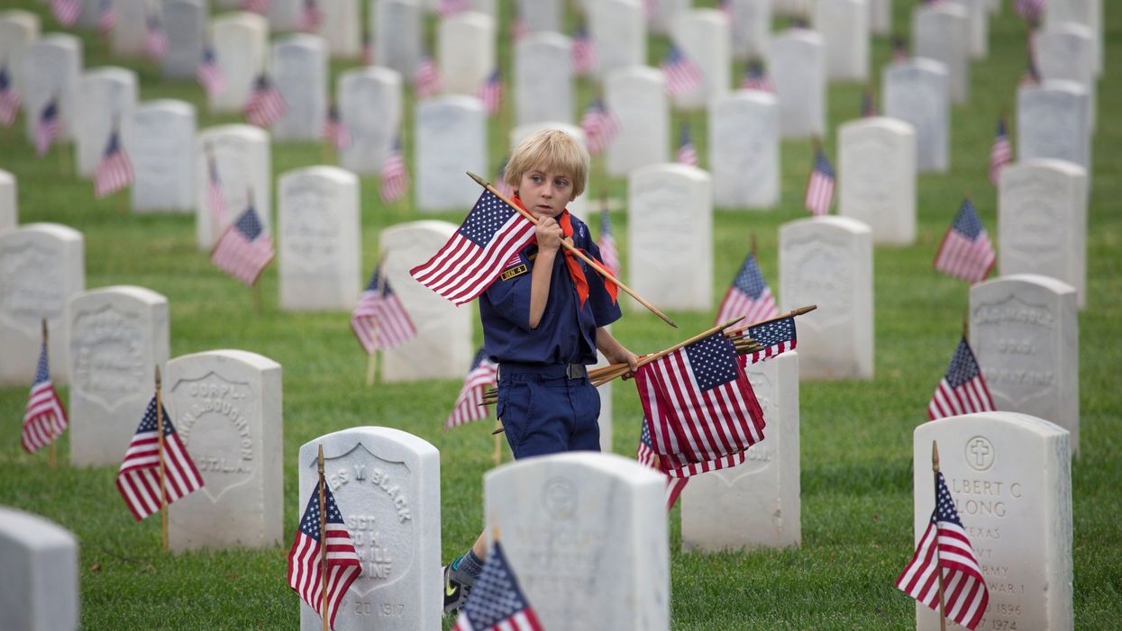 Boy Scouts not permitted to place American flags on veterans’ graves for Memorial Day