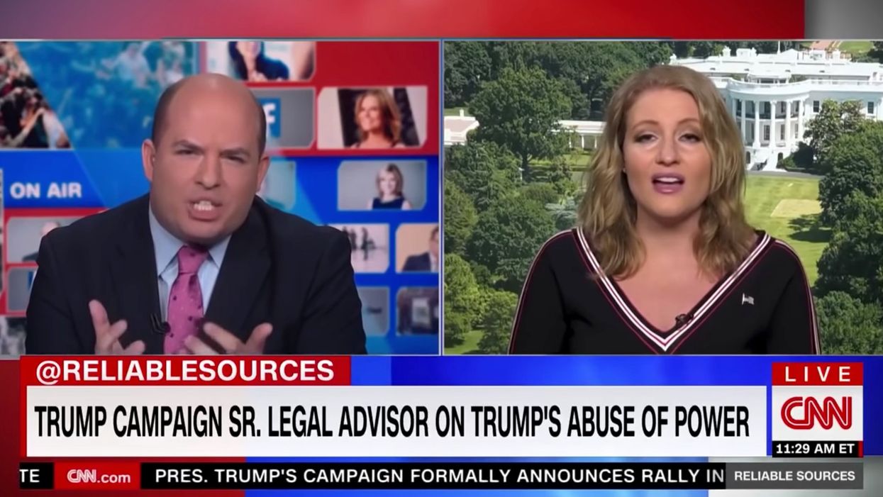 Brian Stelter, Jenna Ellis