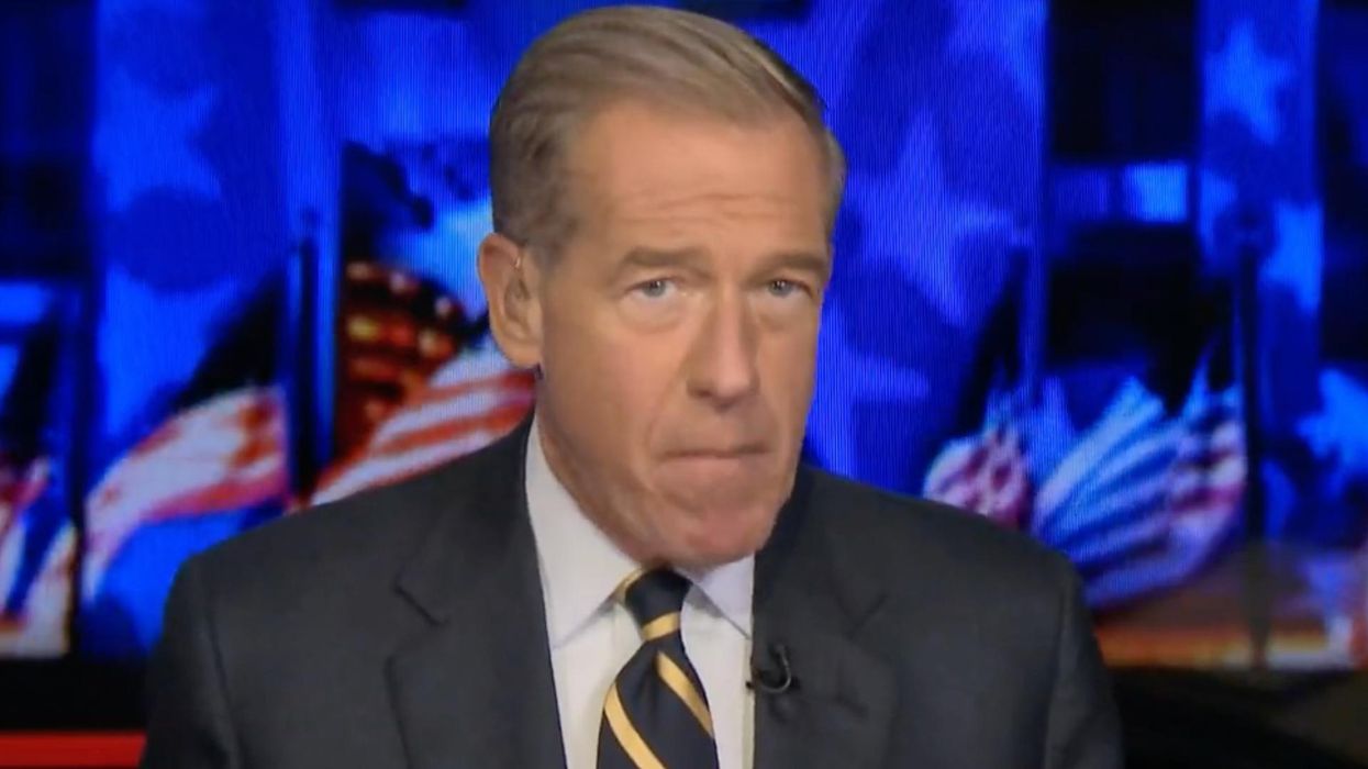 Brian Williams signs off MSNBC for the last time with an ominous warning about the country's future: America burning down 'with us inside'