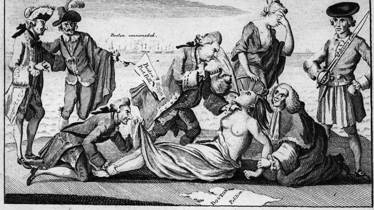 Britain passes the Coercive Acts; they should be called the Intolerable Acts