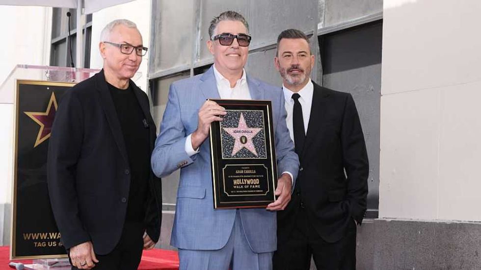 BROS BEFORE POSE: Kimmel drops anti-MAGA act to honor old friend Adam Carolla