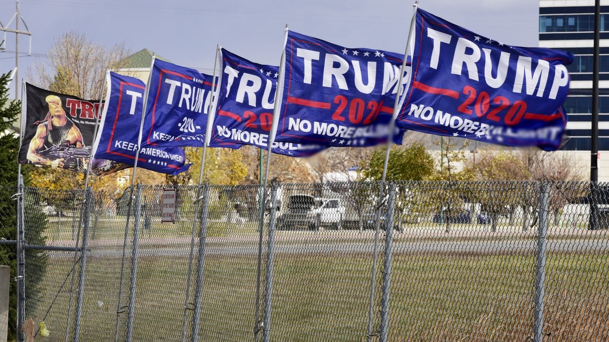 Brown University researcher claims Pro-Trump signs, American flags 'scare' and 'traumatize' black people
