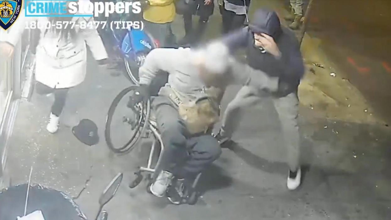 Brutal video shows wheelchair-bound Bronx man beaten, pulled to the ground, and robbed