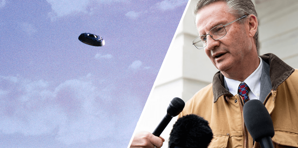 Burchett claims alien 'machinery' could destroy us in 'a blink of an eye'