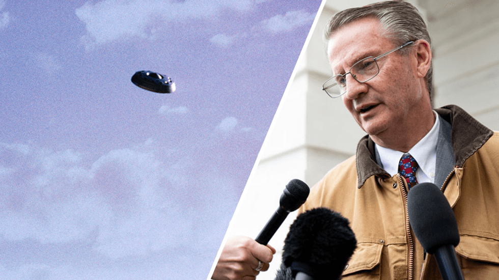 Burchett claims alien 'machinery' could destroy us in 'a blink of an eye'