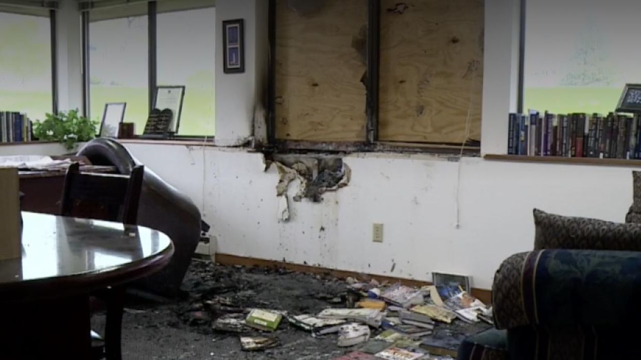 'Burn, little Jesus freaks! Burn, burn, burn!' Anti-abortion group gets chilling death threats on voicemail after Molotov cocktail attack