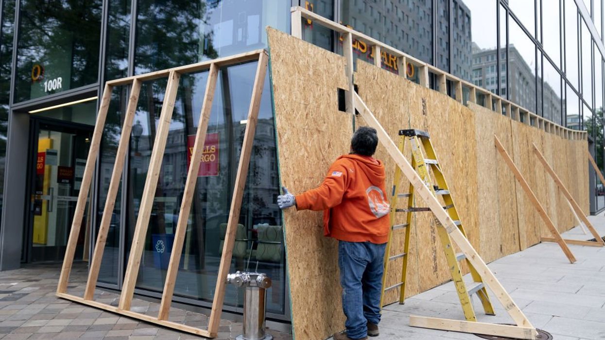 Businesses board up their windows in heavily Democratic cities ahead of Election Day