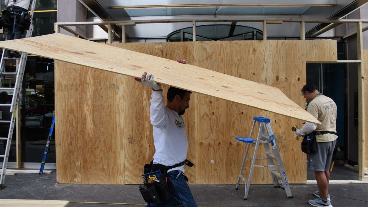 Businesses boarding up in cities across the country in anticipation of election chaos: 'It's pretty scary'