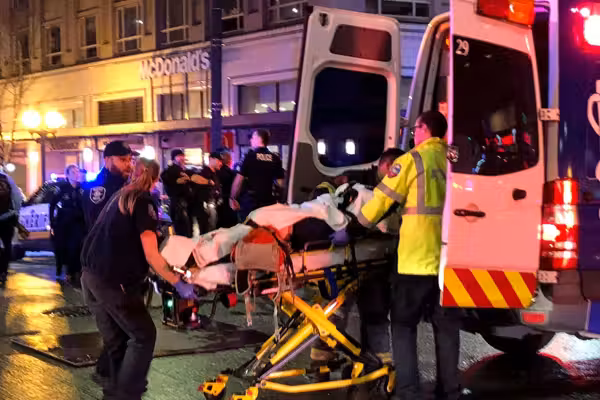 Bystanders recorded man shot 3 times during Seattle 'takeover' but REFUSED to help him, family says