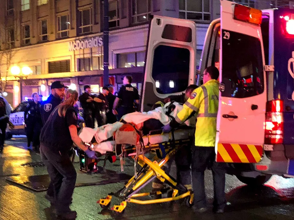 Bystanders recorded man shot 3 times during Seattle 'takeover' but REFUSED to help him, family says
