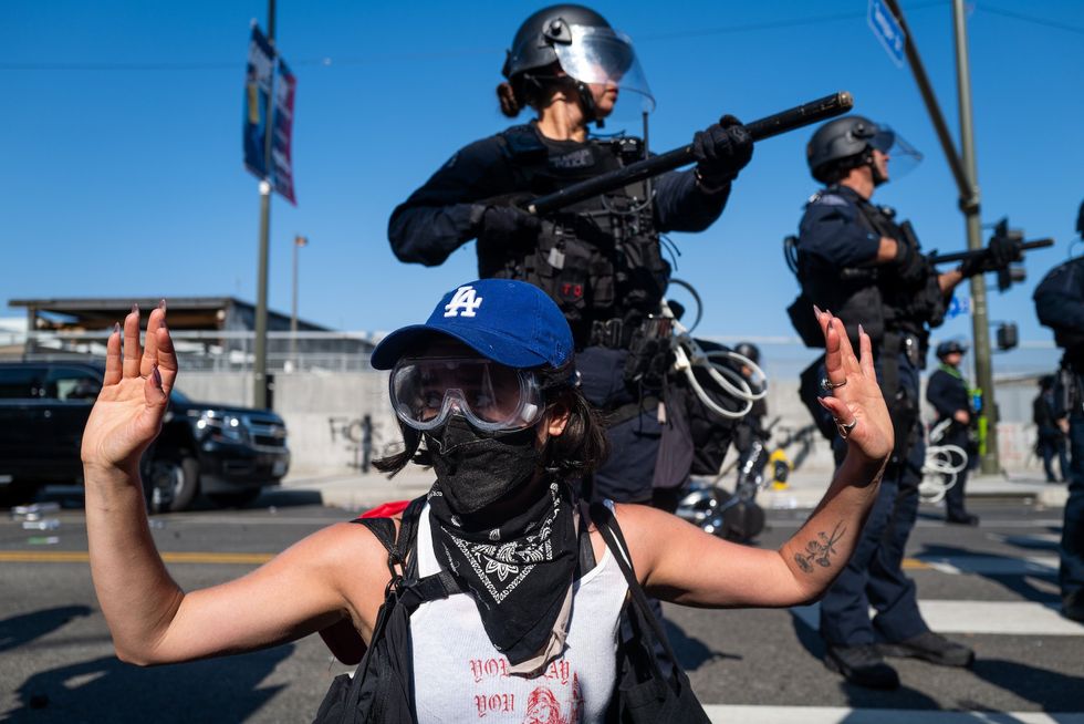 California city terminates agreement with ICE as Los Angeles rioting continues into 4th day