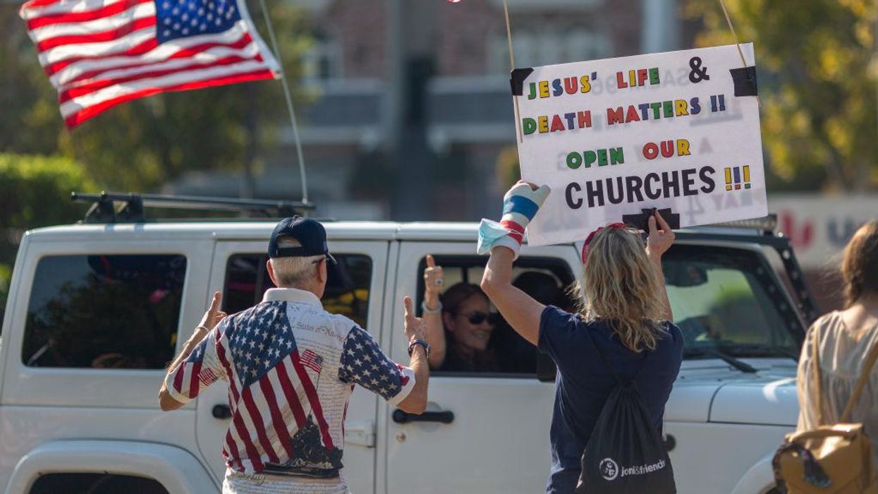 California judge blocks Newsom's COVID restrictions on worship
