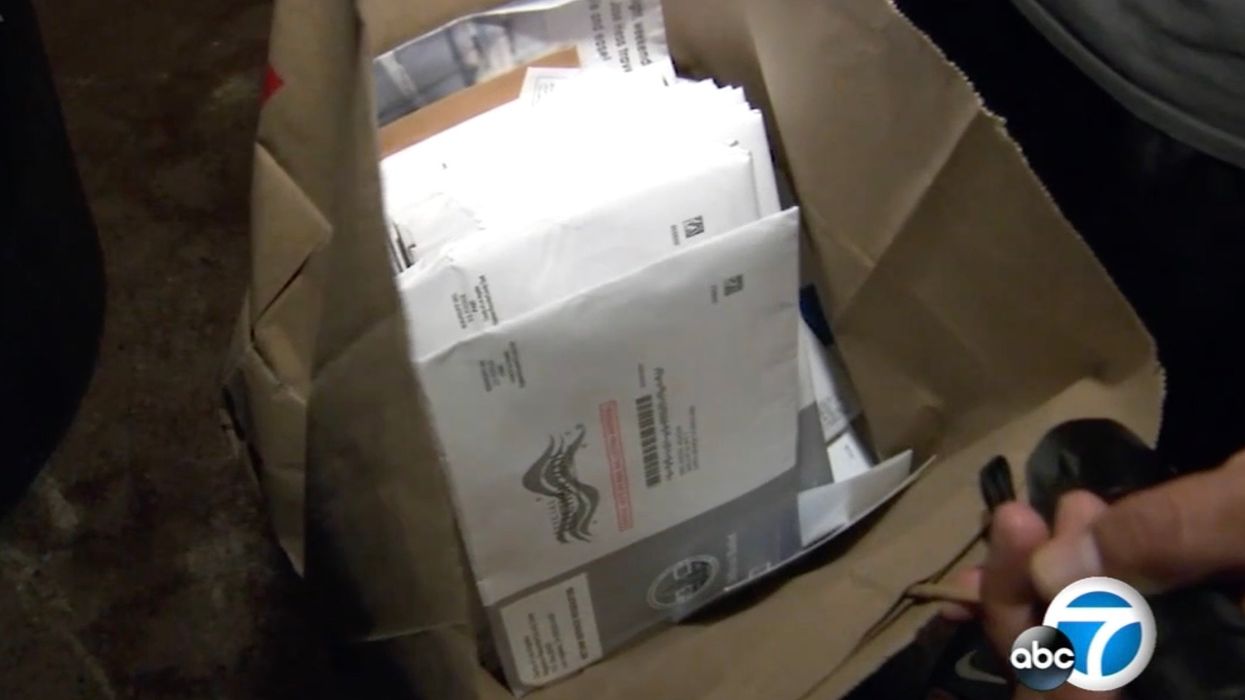 California man finds dozens of mail-in ballots discarded in alleyway trashcans