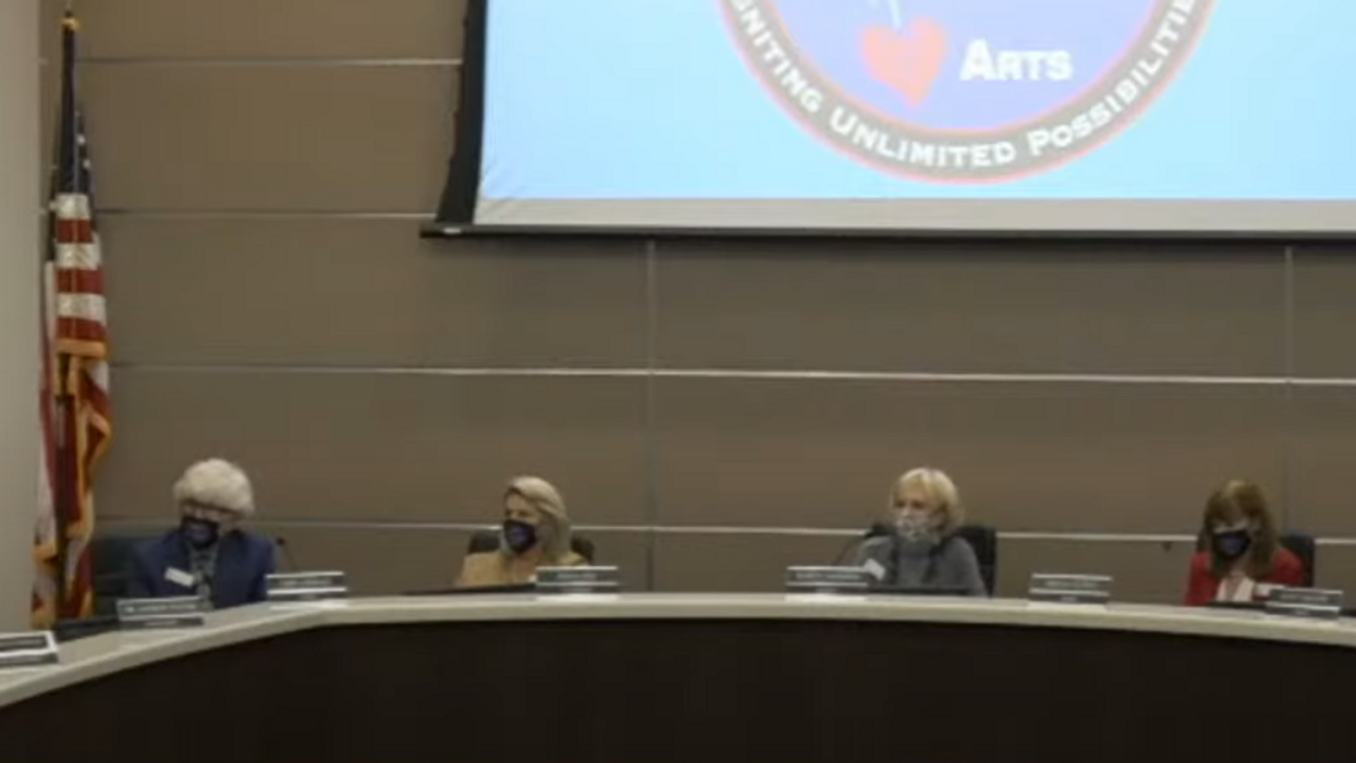 California school board president was caught on hot mic telling 'concerned' parent, 'F*** you'