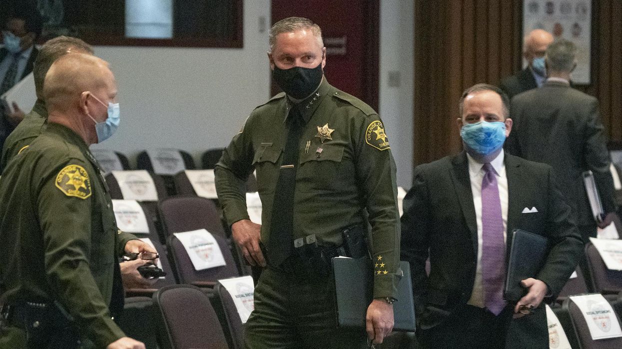 California sheriff fights back against judge's order to release half of Orange County's inmates: 'The public should be in a panic'
