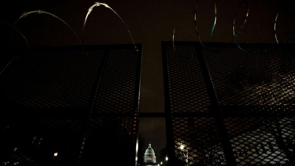 Calls for permanent Capitol fencing blasted over hypocrisy of canceled border wall: 'Take down these fences!'