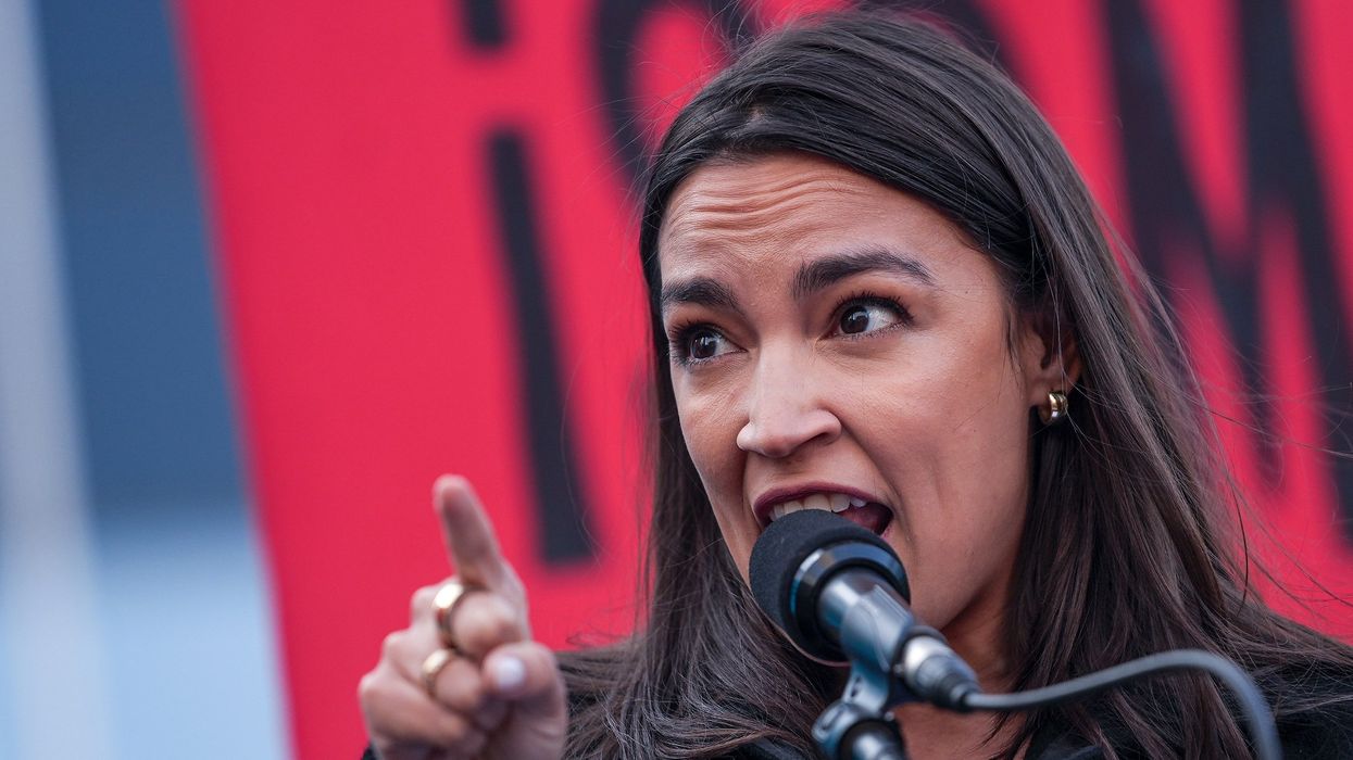 Campaign office for Ocasio-Cortez vandalized with far-left message