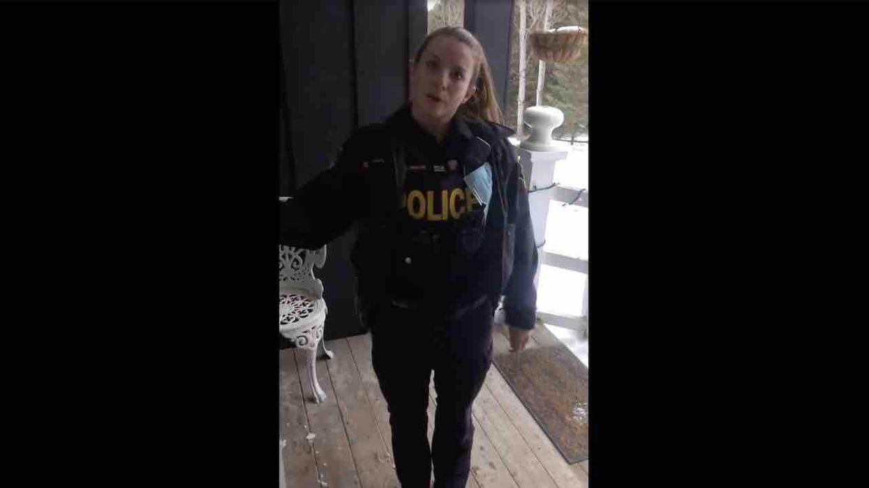 Canadian cop visits woman's home, admits police are monitoring her Facebook group, hands her info on 'peaceful protests': 'Nice to know that we're being watched'