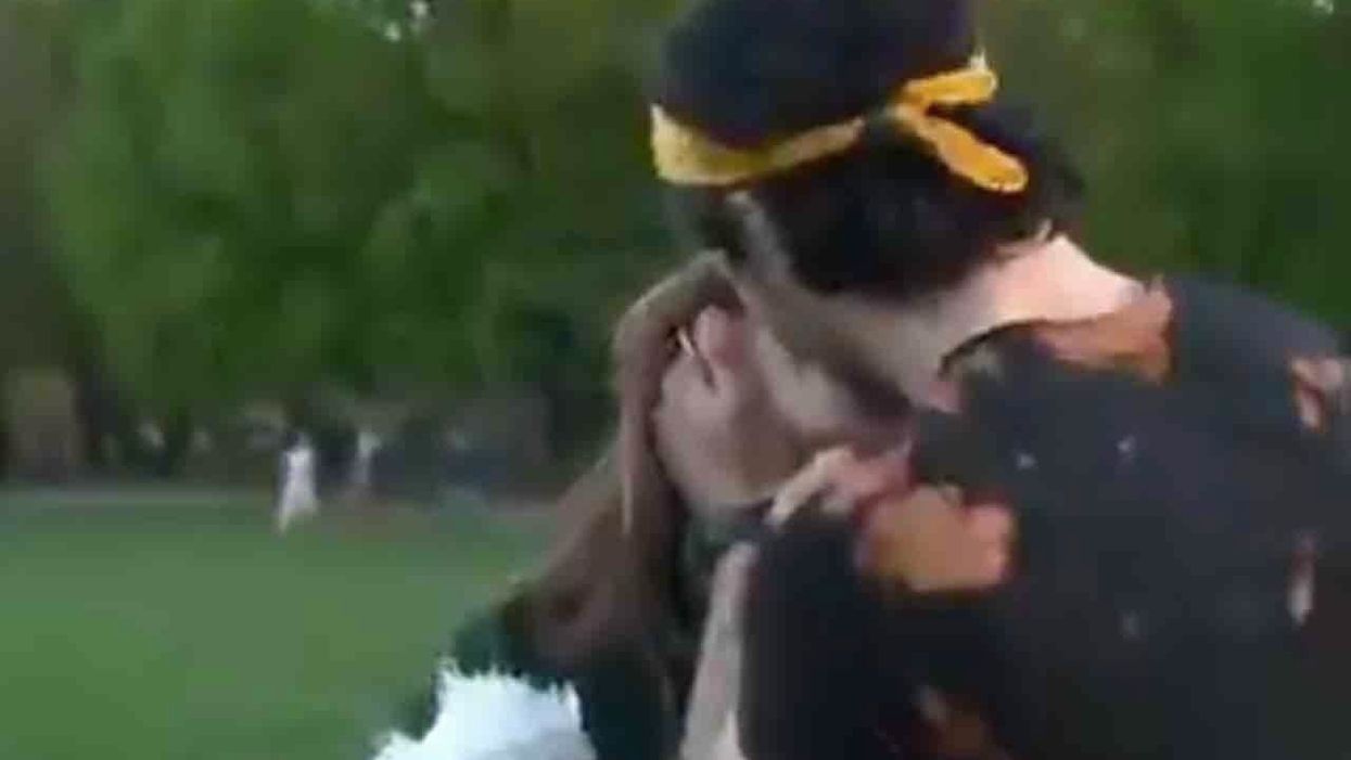 Canadian news network apologizes for airing 'non-consensual' kiss from 'stranger' and many see kiss as sexual assault