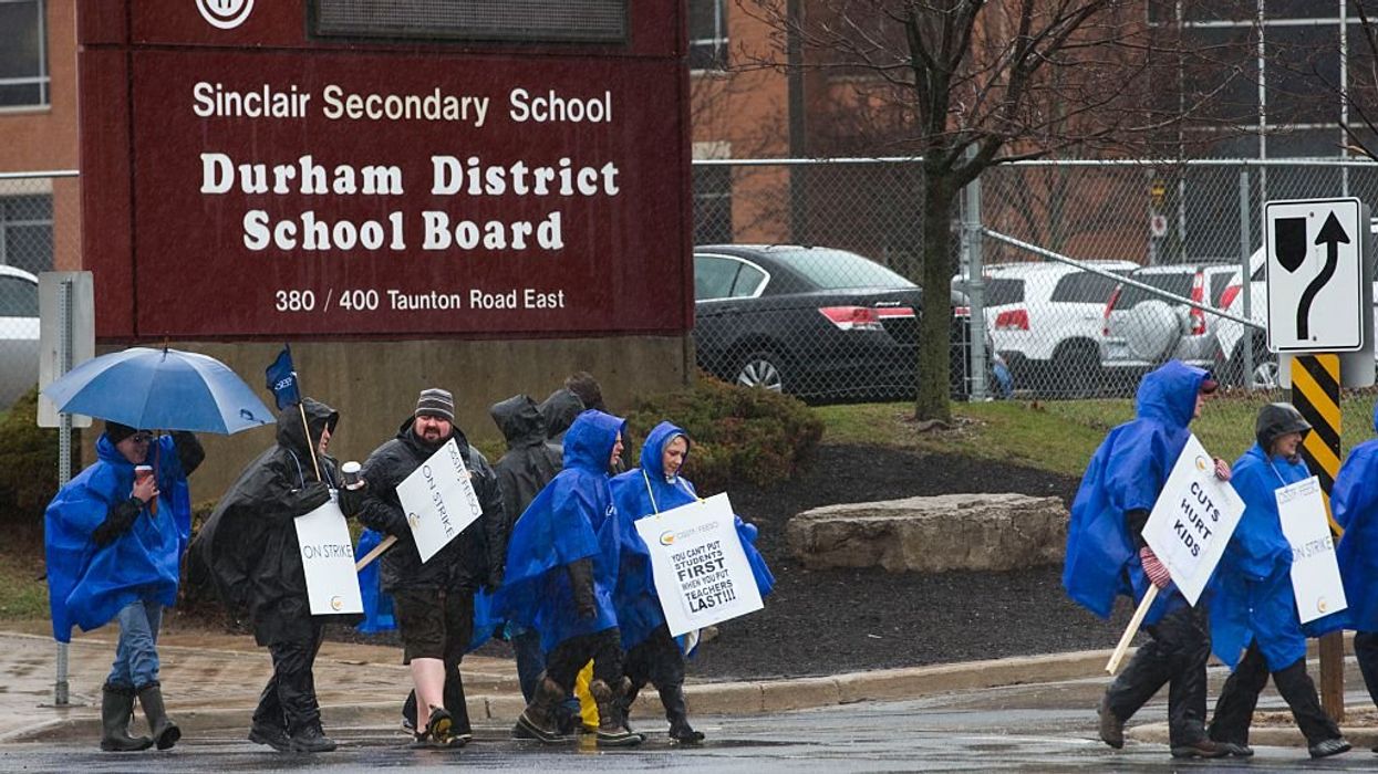 Canadian school board member at transgender flag ceremony says, 'Fight the strict binaries of gender, rooted in patriarchal colonial systems'
