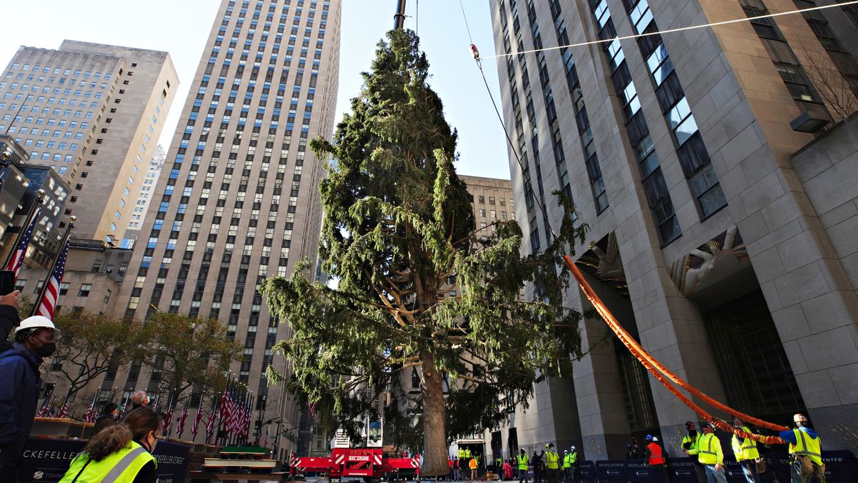 Cancel culture hits Rockefeller Christmas tree for 'American exceptionalism' and its 'toxic relationship' with nature