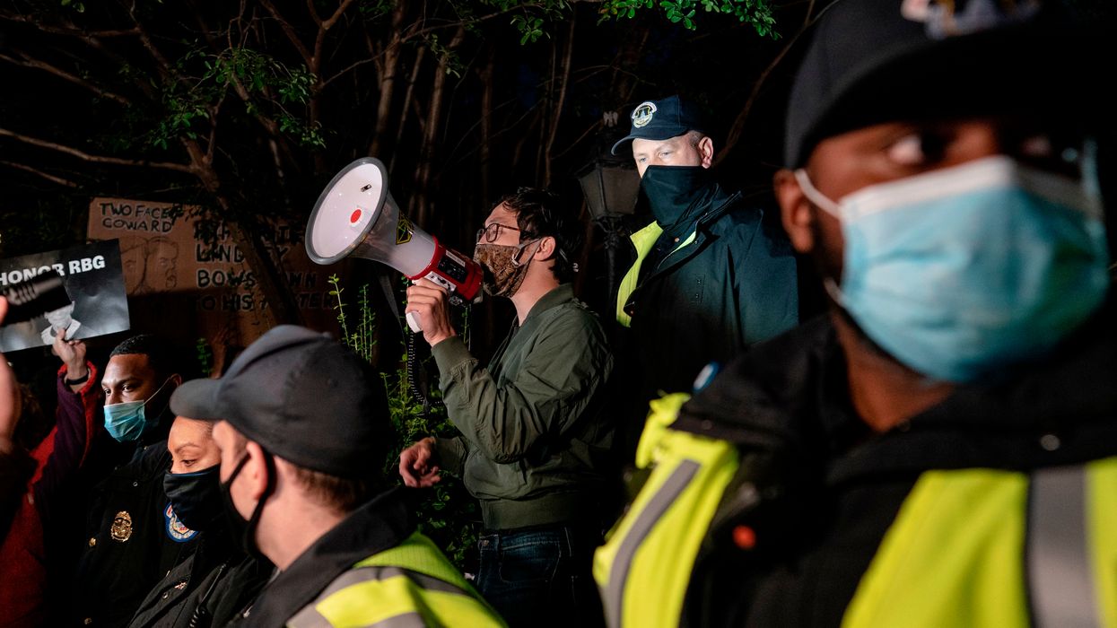 Capitol Police forced to respond after left-wing protesters gather outside Lindsey Graham's house