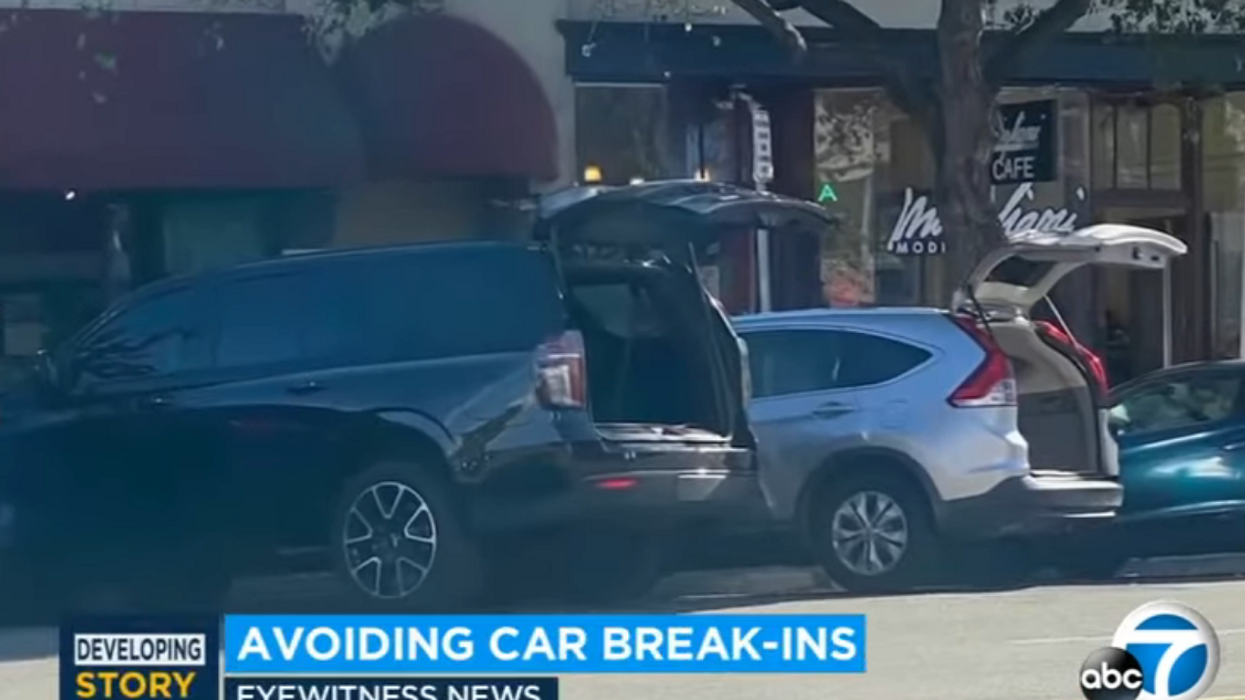 Car break-ins are so rampant in San Francisco that residents are leaving their trunks open and their doors unlocked to ward off burglars