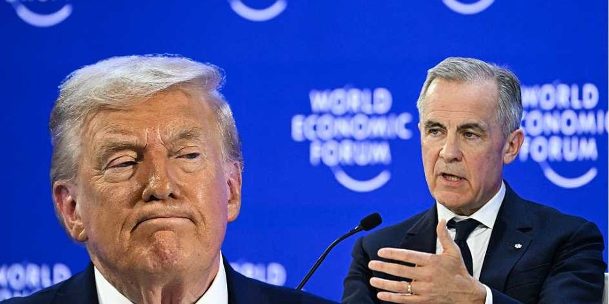 Carney puts America last at Davos; Trump hits back