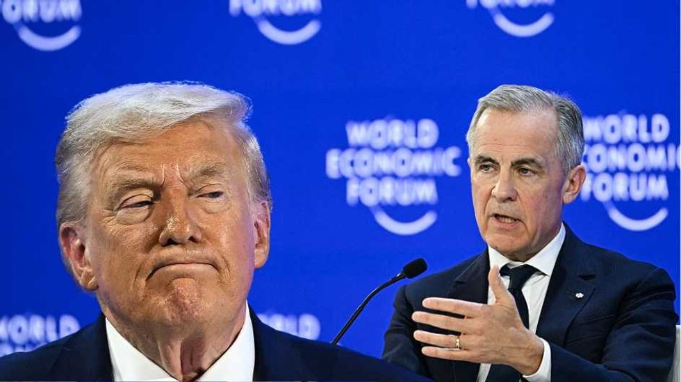 Carney puts America last at Davos; Trump hits back