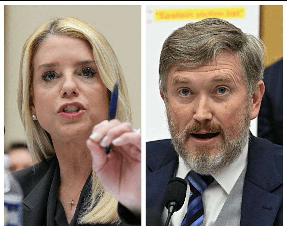 '​Catching you red-handed!' Massie gets sassy with Bondi over Epstein redactions