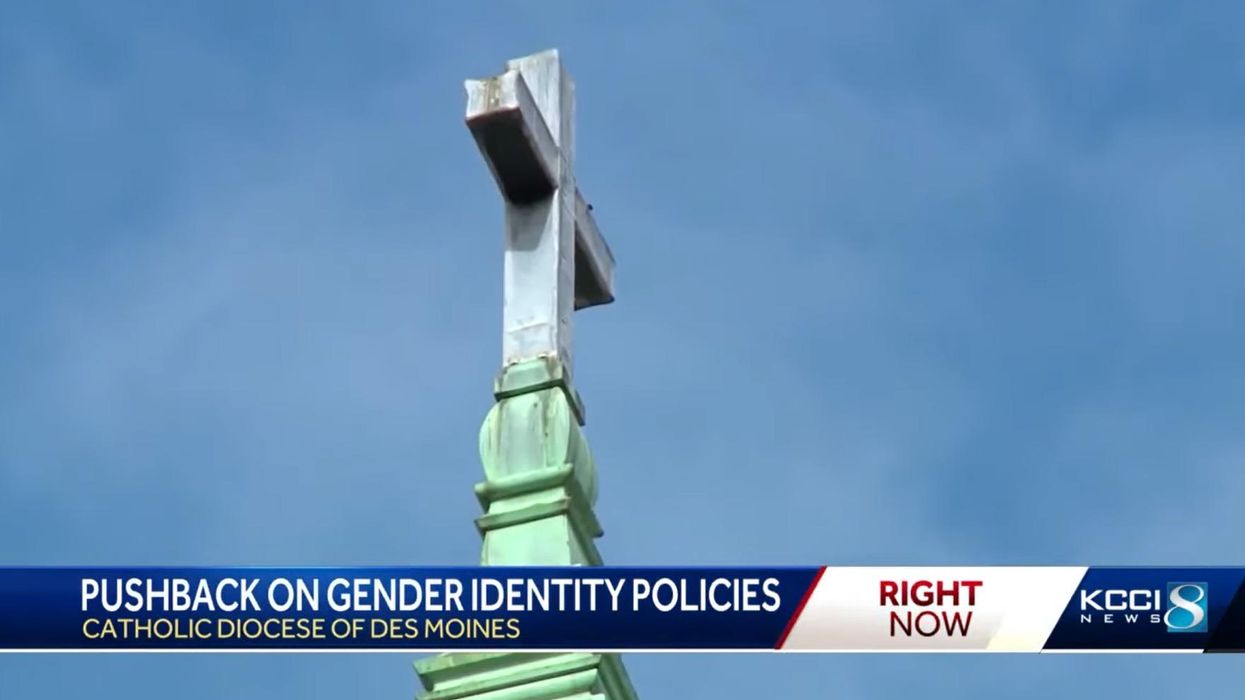 Catholic diocese lays down the law in Iowa: No made-up pronouns, no boys in girls' sports, students to use bathrooms corresponding with their real sex