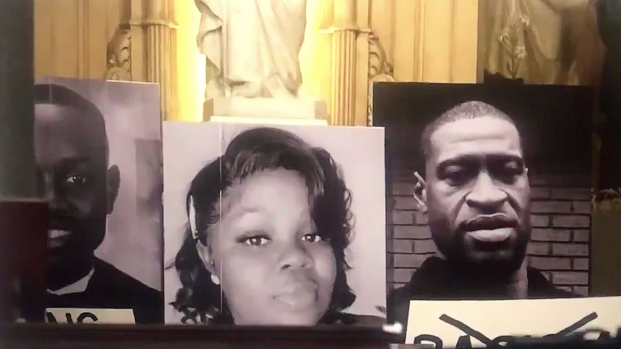 Catholic pastor slams white privilege while delivering bizarre 'racial justice' prayer: 'St. George Floyd replaces Jesus'