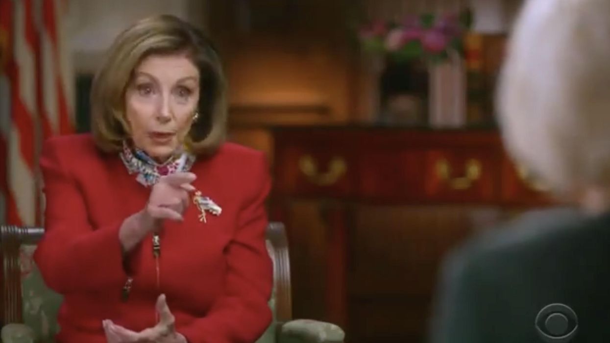 CBS reporter forces Nancy Pelosi to own 'obstructing' COVID relief after blaming Republicans